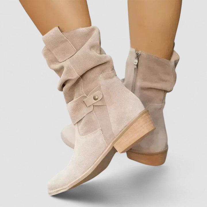 Women's Suede Orthopedic Ankle Boots